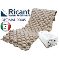 Σετ RICANT Αερόστρωμα OPTIMAL 2000S Στρώμα Αέρος Κυψελωτό με αεροκυψέλες και Αντλία Κατακλίσεων